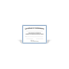 Elementary School Certificates