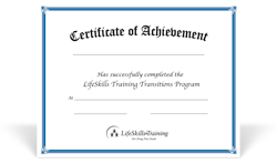 Transitions Certificate